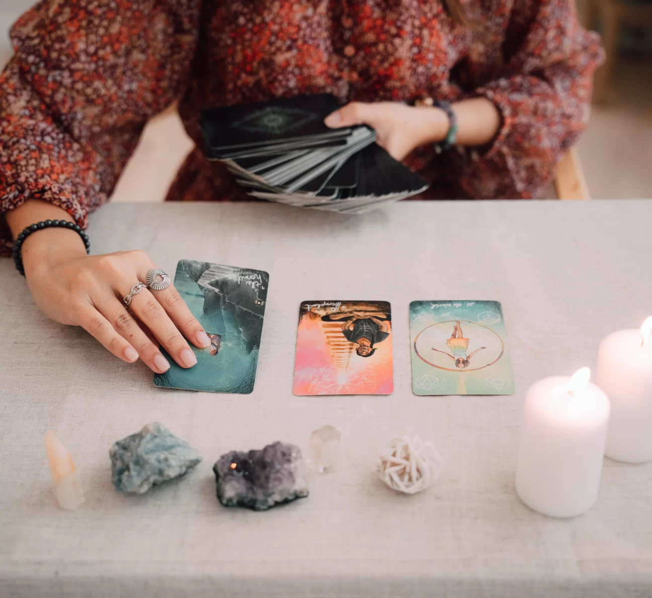 Sessão intuitiva de Tarot